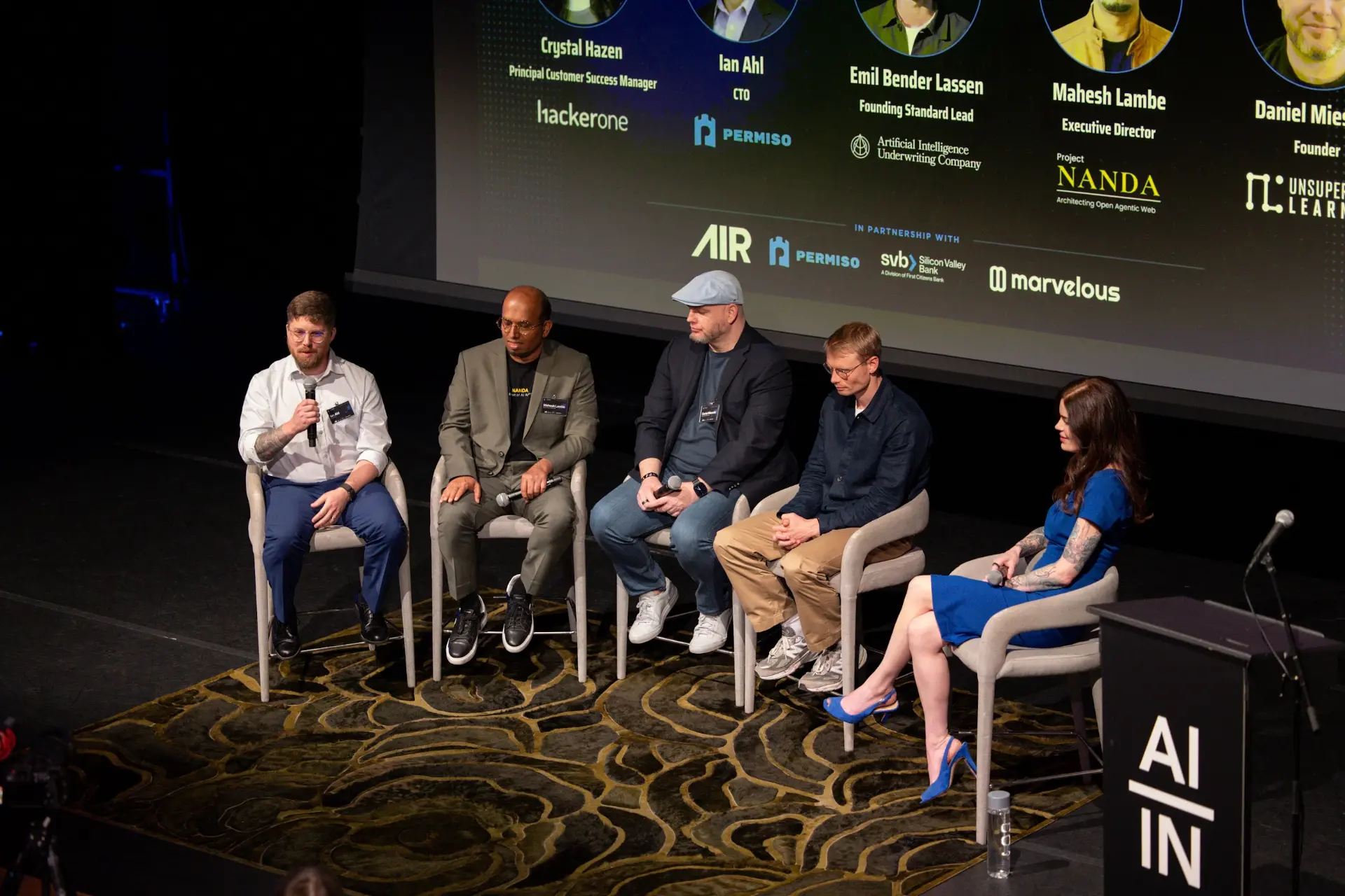 Cybersecurity leaders in conversation on the AI Insiders stage