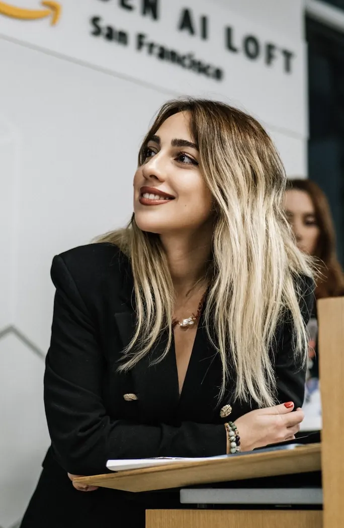 Merve Isler at an AI Insiders event